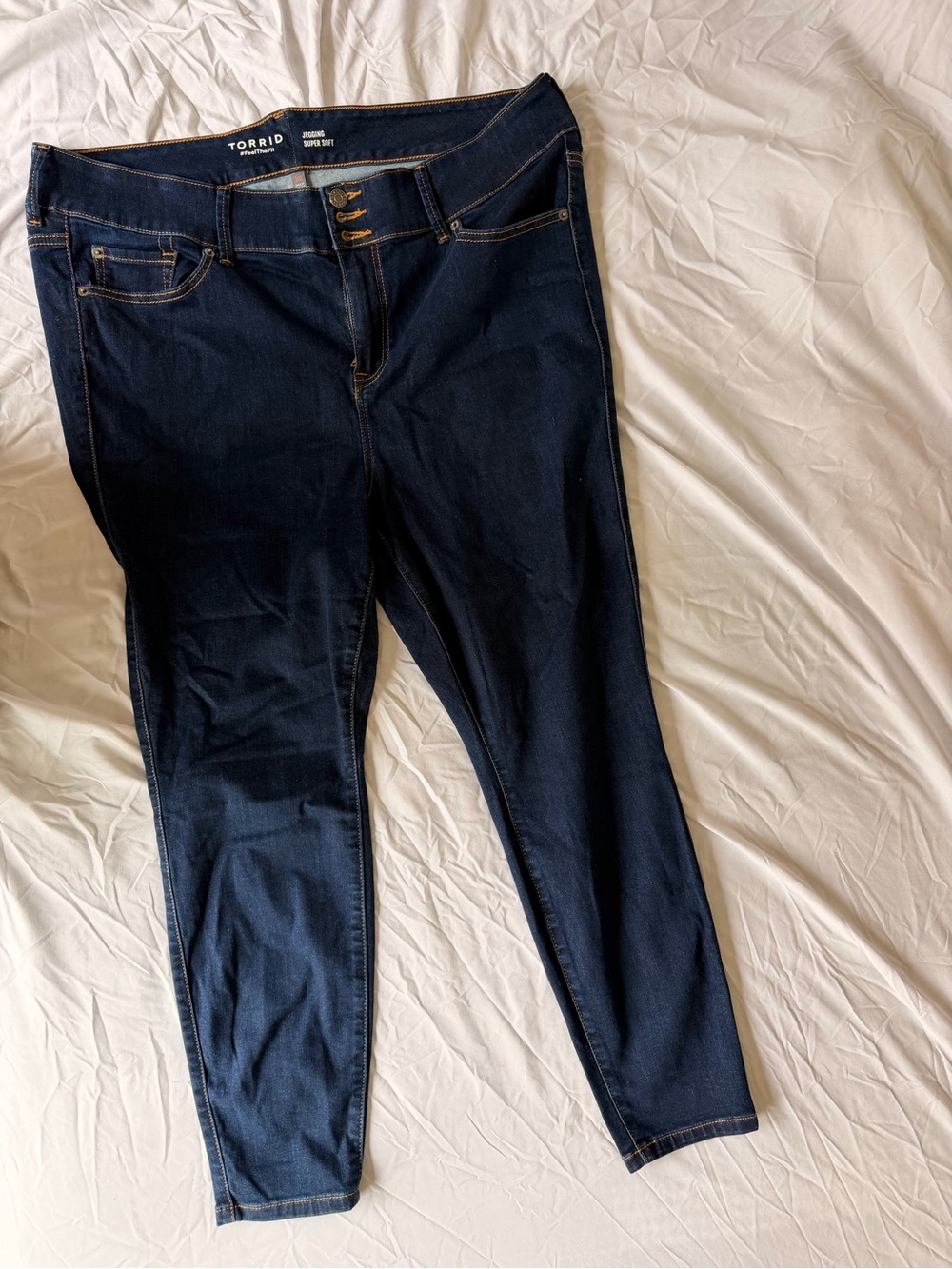 Torrid Super Soft Jegging Jeans Dark Wash Size 20S Short NWOT